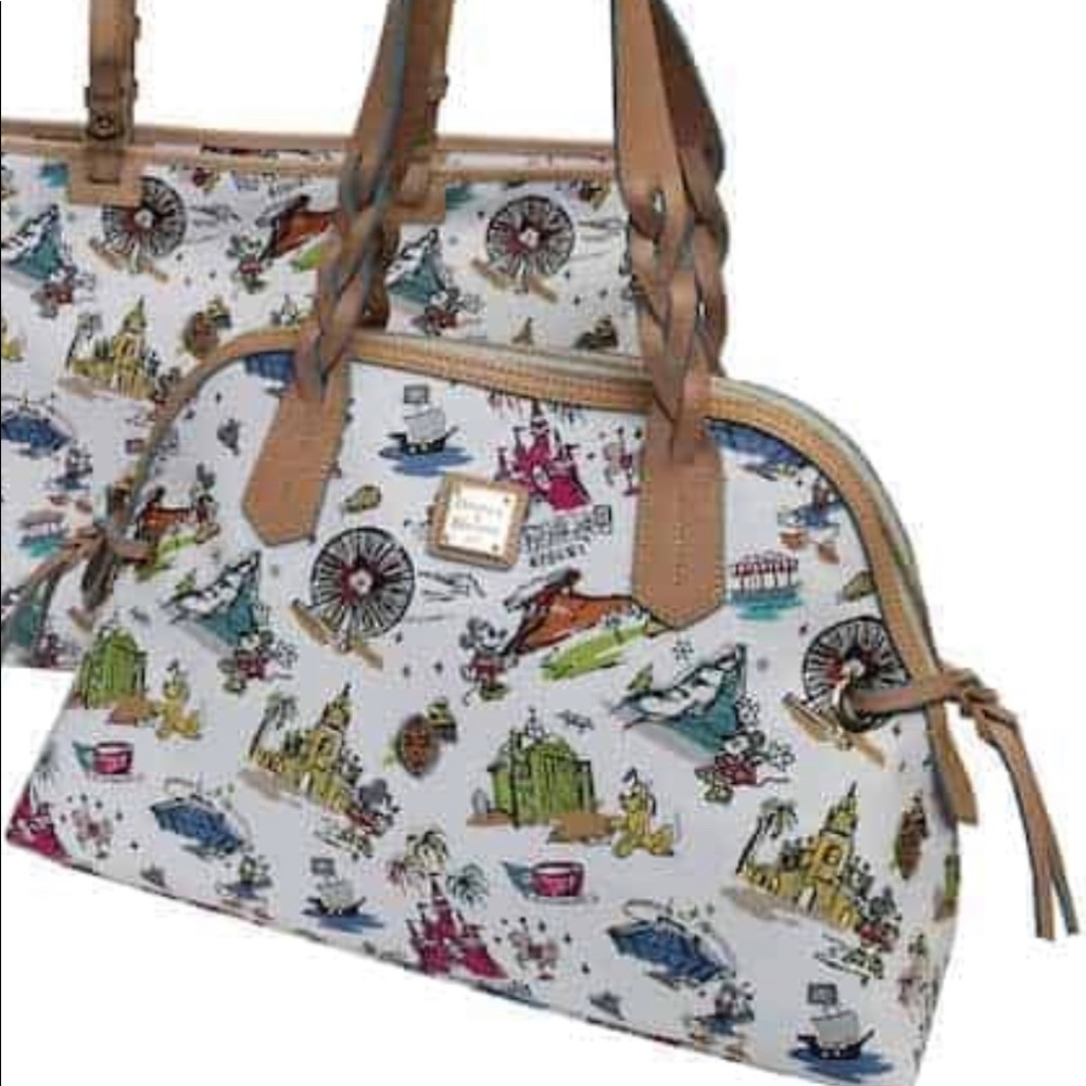 Disneyana – Disneyland Braided Satchel by Dooney & Bourke